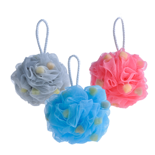 Eco-Friendly Flower Mesh Sponge Bath Ball Shower Body Puff Bath Sponge TJ145