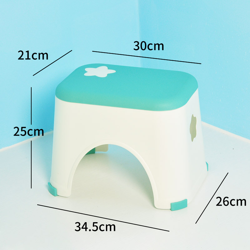 Latest Design Double Color Indoor Plastic Stool Small Stool Indoor Outdoor Chair for Children Double Up The Chairs