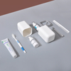 Multifunctional Mouthwash Cup For Travel 2 Cups for Storage Toiletries Travel Portable Toothbrush Storage Case