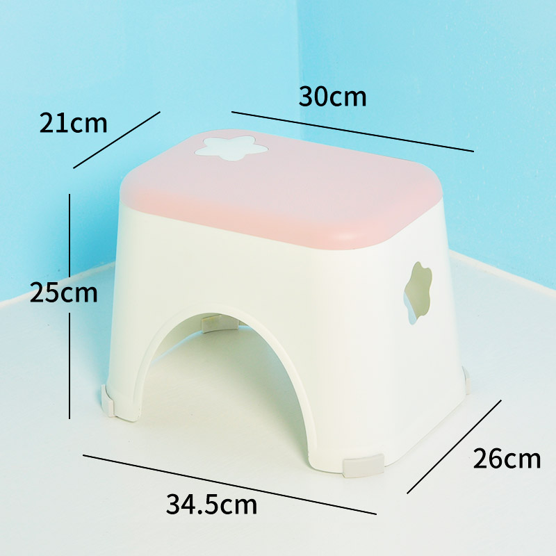 Latest Design Double Color Indoor Plastic Stool Small Stool Indoor Outdoor Chair for Children Double Up The Chairs