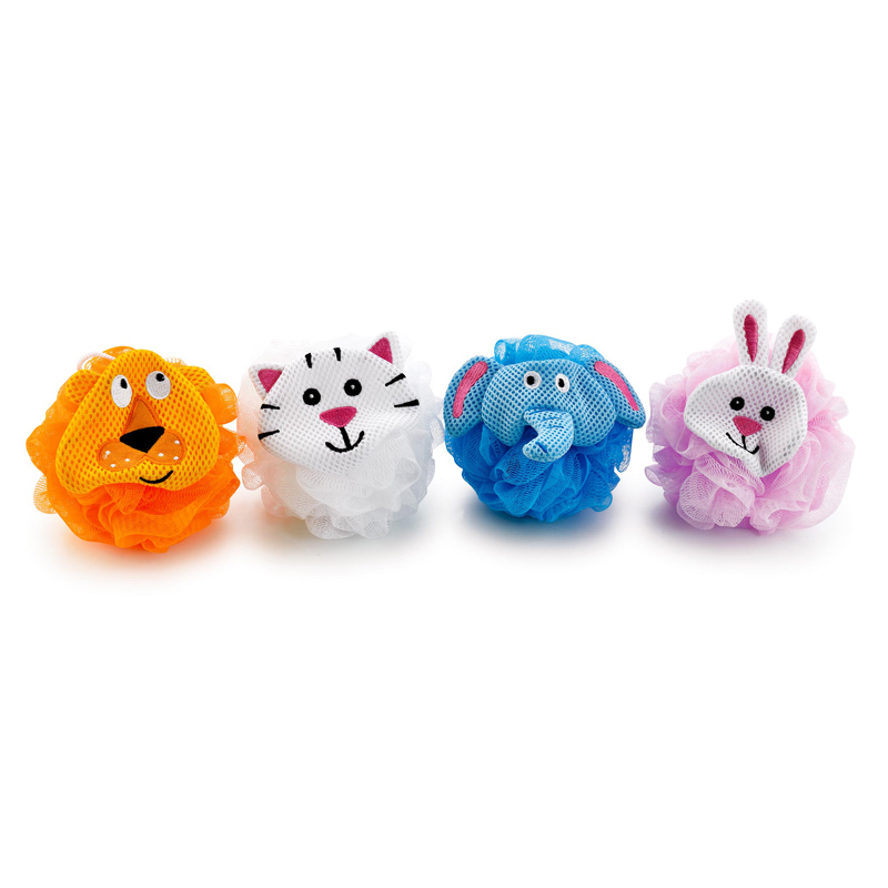 Eco-friendly Christmas Elements Baby Bath Sponge Kids Sponge TJ073