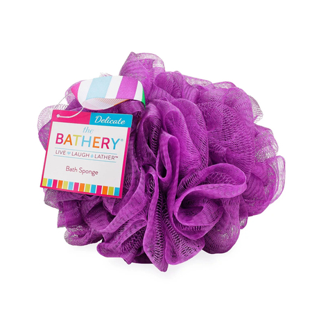The Bathery Delicate Bath Sponge - Purple.jpg