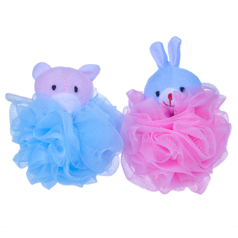 Premium Quality New Arrival Harmless Kids Sponge Baby Bath Sponge with PVC Toys TJ047