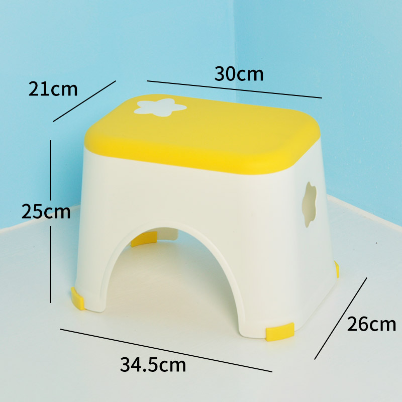 Latest Design Double Color Indoor Plastic Stool Small Stool Indoor Outdoor Chair for Children Double Up The Chairs